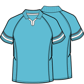Fashion sewing patterns for MEN T-Shirts Tennis T-Shirt 3024